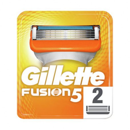 Сменные картриджи для бритья мужские (лезвия) Gillette Fusion5, 2 шт