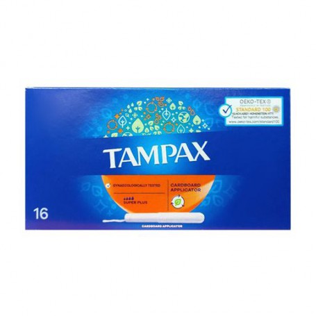 Тампоны Tampax Super Plus с аппликатором, 16 шт