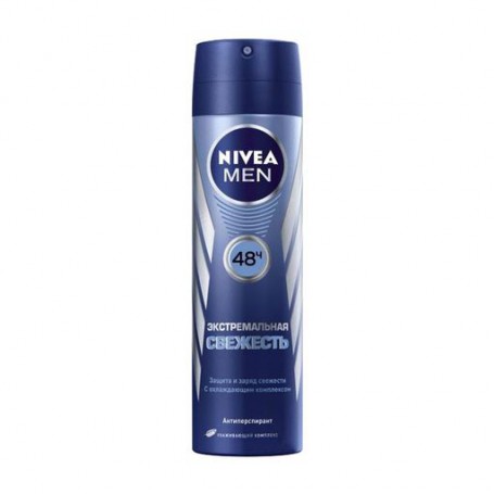 Антиперспирант-спрей NIVEA MEN Cool Kick 72H Экстремальная свежесть, мужской, 150 мл