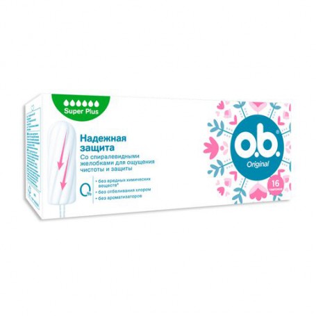 Тампоны o.b. Original Super Plus, 16 шт