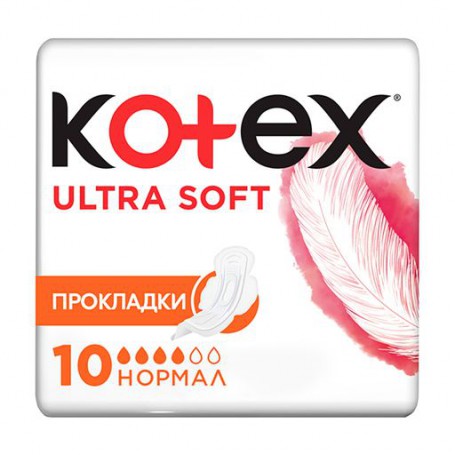 Гигиенические прокладки для критических дней Kotex Ultra Soft Normal, 20 шт