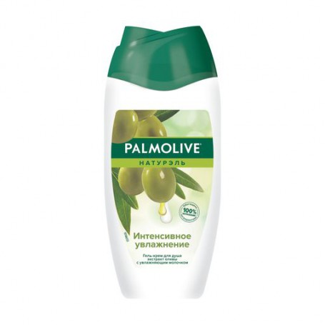 Гель-крем для душа Palmolive Натурэль Интенсивное увлажнение, с экстрактом оливы и увлажняющим молочком, 250 мл