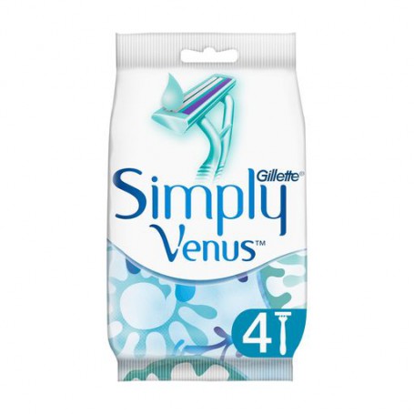 Одноразовые бритвы Gillette Simply Venus 2, женские, 4 шт