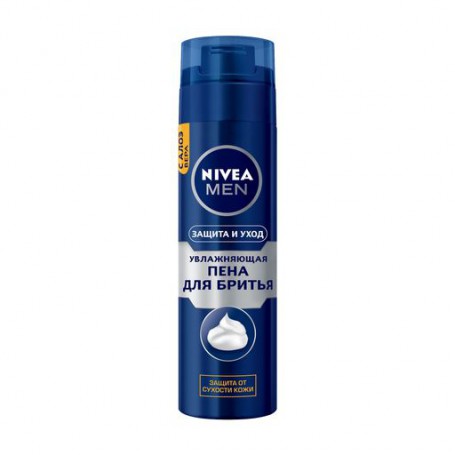 Увлажняющая пена для бритья NIVEA MEN Защита и уход, 200 мл