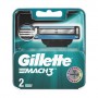 Сменные картриджи для бритья Gillette Mach 3, мужские, 2 шт