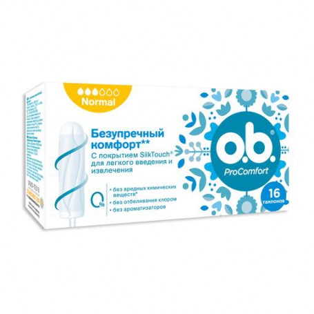 Тампоны o.b. ProComfort Normal, 16 шт