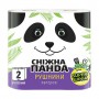 Бумажные полотенца Сніжна Панда 110 отрывов, 2 рулона
