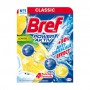 Твердый туалетный блок Bref Power Aktiv, Лимон, 50 г