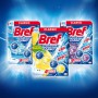 Твердый туалетный блок Bref Power Aktiv, Лимон, 50 г