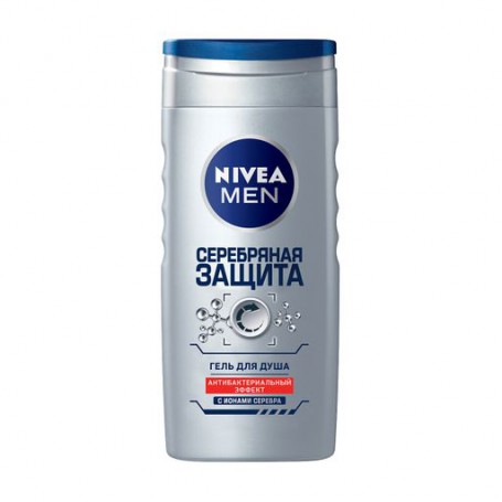Гель для душа NIVEA MEN Серебряная защита, 250 мл