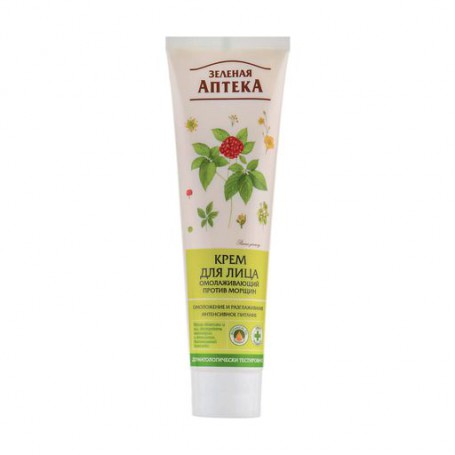 Крем для лица Зеленая аптека омолаживающий, 100мл