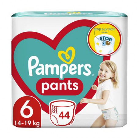 Подгузники-трусики Pampers Active Baby Pants размер 6 (13-19 кг), 44 шт