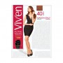 Колготки женские Viv'en petty Active Tights поддерживающие, с шортиками, 40 DEN, черные, размер 3