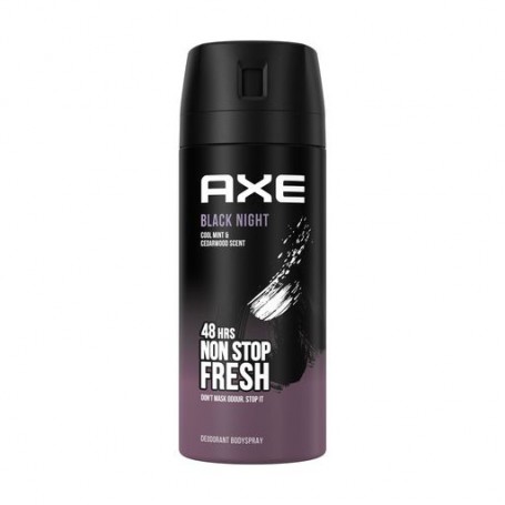 Дезодорант-спрей Axe Black Night 48H Non Stop Fresh мужской, 150 мл