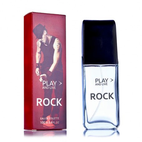 Play and Live Rock Туалетная вода мужская, 100 мл