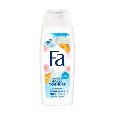 Крем-гель для душа Fa Greek Yoghurt Греческий йогурт, с протеинами йогурта, аромат миндаля, 250 мл