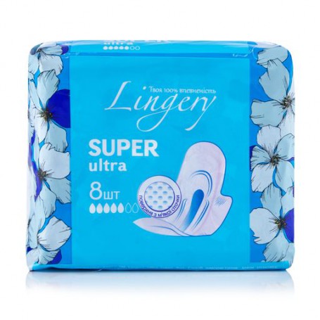 Прокладки для критических дней Lingery Super Ultra, 16 шт