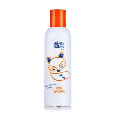 Детское масло Honey Bunny baby с эфирным маслом ромашки, 200 мл