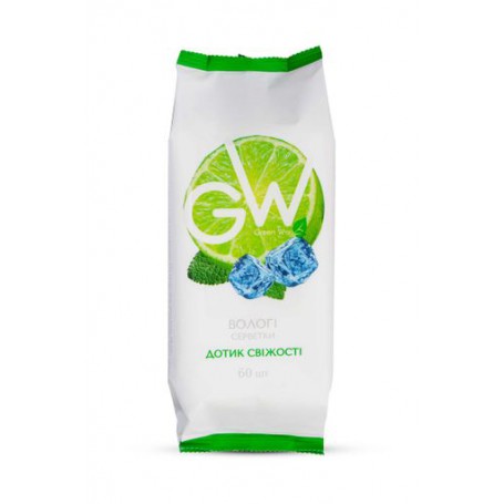 Салфетки влажные Green Way ФітоЛінія 60 шт