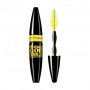 Тушь для ресниц Maybelline New York The Volume Express Go Extreme Leather Black, черная, 9.5 мл