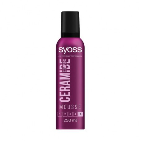 Мусс для волос Syoss Ceramide Complex фиксация 5 (максимально сильная), 250 мл