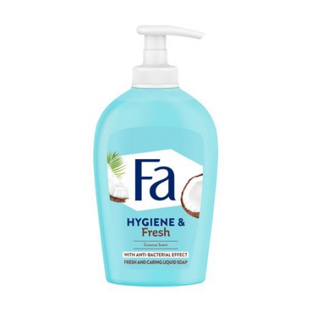 Жидкое мыло Fa Hygiene & Fresh с экстрактом кокоса, с антибактериальным эффектом, 250 мл