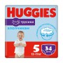 Трусики-подгузники Huggies Pants для мальчиков, размер 5 (12-17 кг), 34 шт