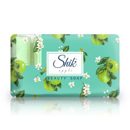 Мыло твердое Shik Beauty Soap Яблоко, 5*70 г (экопак)