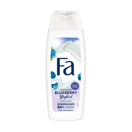 Крем-гель для душа Fa Blueberry Yoghurt с протеинами йогурта и ароматом черники, 250 мл