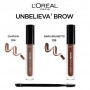 Стойкий гель для бровей L'Oreal Paris Unbelieva Brow 108 Dark Brunette, 3.4 мл