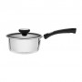 Ковш Tramontina Solar Silicone с крышкой, 16 см, 1.4 л (62121/163)