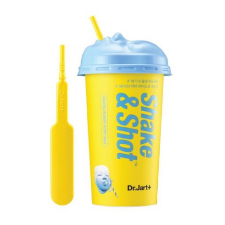 Альгинатная маска для лица Dr.Jart + Shake & Shot Rubber Hydro Mask для увлажнения кожи, 19.5 г + 35.5 г