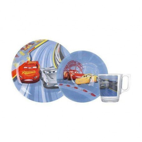Набор детской посуды Luminarc Disney Cars 3, 3 предмета (N5280)