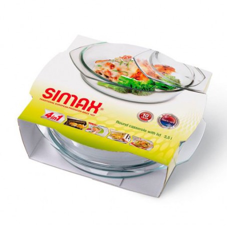 Кастрюля Simax 2л с крышкой 0,9л,6026/6036