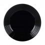 Тарелка десертная Luminarc Harena черная, 19 см (L7613)