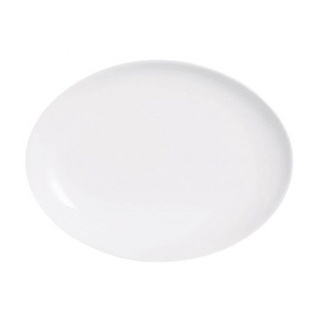 Блюдо Luminarc Diwali овальное, белое, 33 см (D7481)