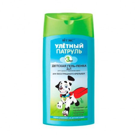 Гель-пенка Витэкс Улетный патруль детская 2 в 1 для душа и принятия ванн с 3 лет 275 мл