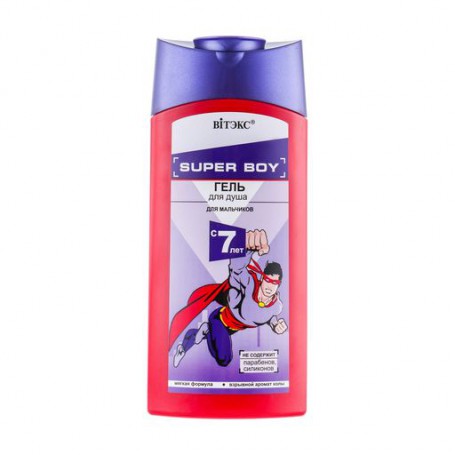 Гель для душа Витэкс Super Boy для мальчиков от 7 лет, 275 мл