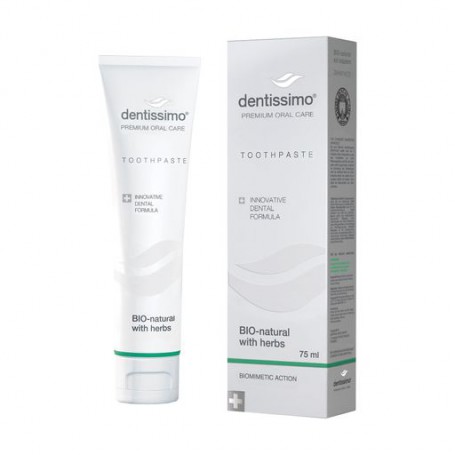 Зубная паста Dentissimo Bio-Natural With Herbs, 75 мл