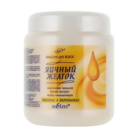 Бальзам для волос Bielita Яичный желток, 450 мл