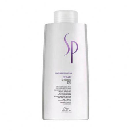 Восстанавливающий Шампунь Wella Professionals Sp System Professional Repair Shampoo для поврежденных волос, 1 л