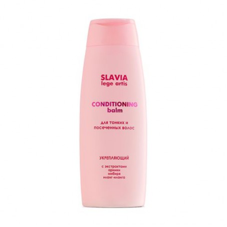 Укрепляющий бальзам-кондиционер Slavia Lege Artis Conditioning Balm для тонких и секущихся волос, 400 мл