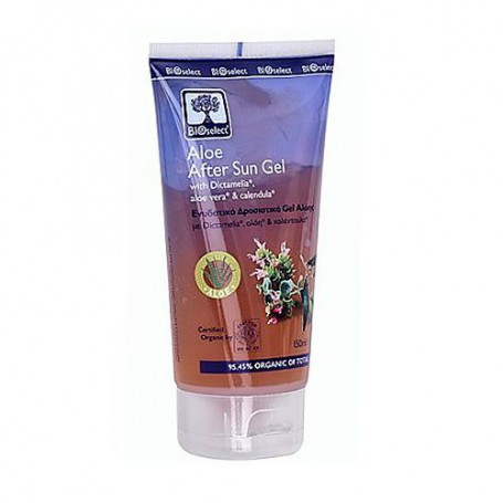Гель после загара с алое BIOselect легкий, 150мл