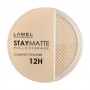 Пудра компактная Lamel Professional Stay Matte Compact Powder матирующая, 401 Porcelain, 12 г