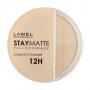 Пудра компактная Lamel Professional Stay Matte Compact Powder матирующая, 401 Porcelain, 12 г