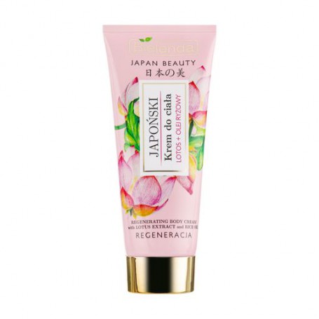 Крем для тела Bielenda Japan beauty экстракт лотоса и рисовое масло, 200мл