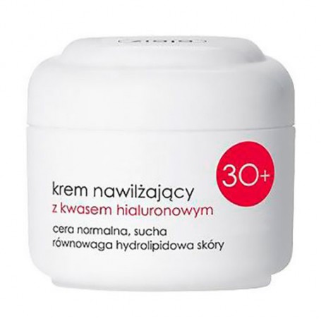 Крем для лица ZIAJA увлажняющий с гиалуроновой кислотой 30+, 50 мл