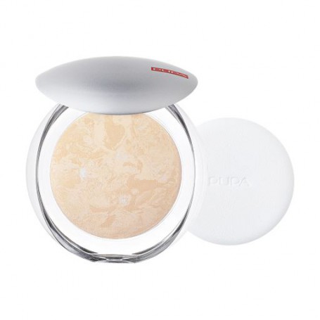 Компактная запеченная пудра для лица Pupa Luminys Silky Baked Face Powder 01 Ivory Beige, 9 г