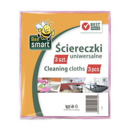 Салфетка для уборки Paclan Bee Smart универсальная, 3 шт