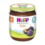Детское фруктовое пюре HiPP Organic Сливы, с 4 месяцев, 125 г